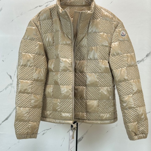 Replica Moncler Down Feather Coat Long Sleeved For Women #1256986 $172.00 USD for Wholesale