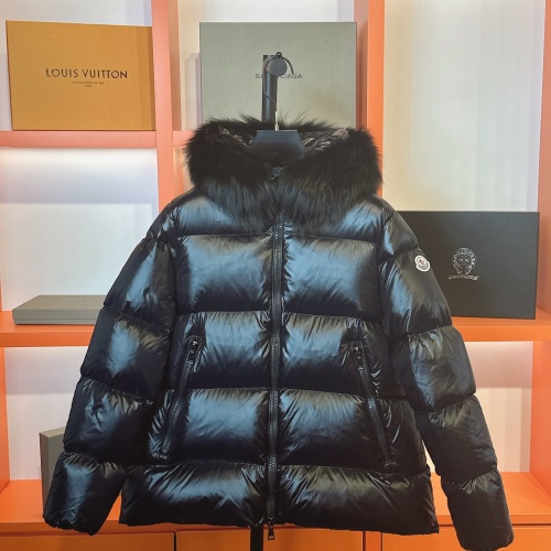 Replica Moncler Down Feather Coat Long Sleeved For Women #1256990, $210.00 USD, [ITEM#1256990], Replica Moncler Down Feather Coat outlet from China