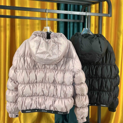 Replica Moncler Down Feather Coat Long Sleeved For Women #1256991 $202.00 USD for Wholesale