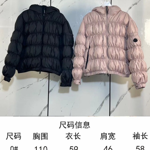 Replica Moncler Down Feather Coat Long Sleeved For Women #1256991 $202.00 USD for Wholesale