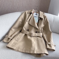 $105.00 USD Burberry Trench Coat Long Sleeved For Women #1251437