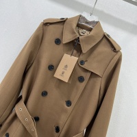 $202.00 USD Burberry Trench Coat Long Sleeved For Women #1251439