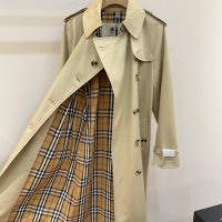 $327.27 USD Burberry Trench Coat Long Sleeved For Women #1252035