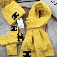 Celine Hat and Scarf and Glove Set #1255321