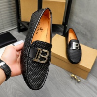 $68.00 USD Balmain Leather Shoes For Men #1255926