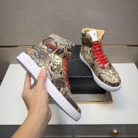 $102.00 USD Philipp Plein PP High Tops Shoes For Men #1256609