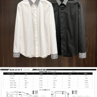 $92.00 USD Givenchy Shirts Long Sleeved For Men #1257021