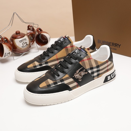 Replica Burberry Casual Shoes For Men #1257030 $72.00 USD for Wholesale