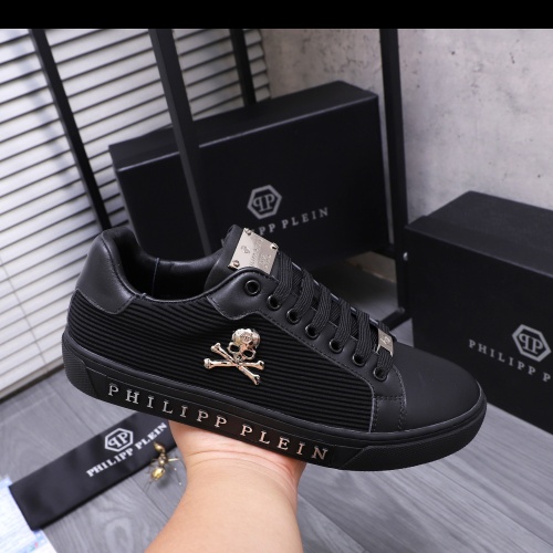 Replica Philipp Plein PP Casual Shoes For Men #1257156 $72.00 USD for Wholesale