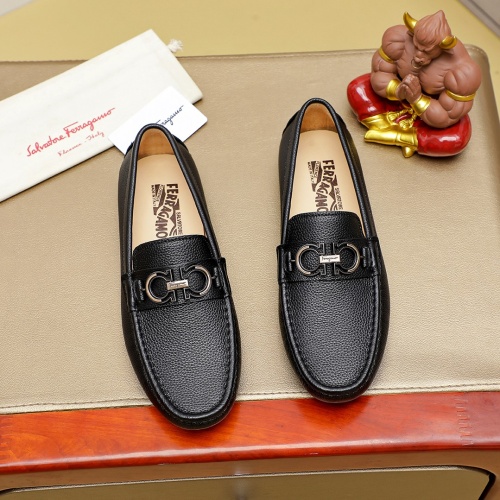 Replica Salvatore Ferragamo Leather Shoes For Men #1257172, $68.00 USD, [ITEM#1257172], Replica Salvatore Ferragamo Leather Shoes outlet from China