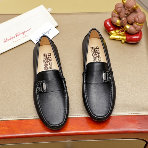 Replica Salvatore Ferragamo Leather Shoes For Men #1257173, $68.00 USD, [ITEM#1257173], Replica Salvatore Ferragamo Leather Shoes outlet from China