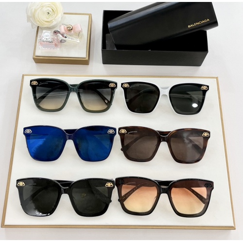 Replica Balenciaga AAA Quality Sunglasses #1257481 $60.00 USD for Wholesale