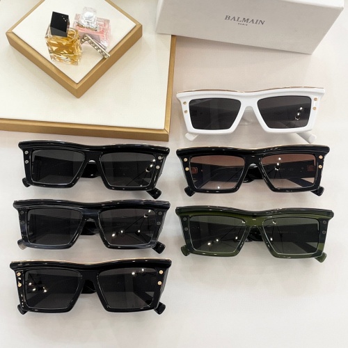 Replica Balmain AAA Quality Sunglasses #1257487 $80.00 USD for Wholesale