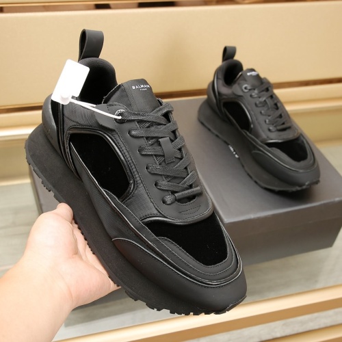 Replica Balmain Casual Shoes For Men #1257649 $112.00 USD for Wholesale