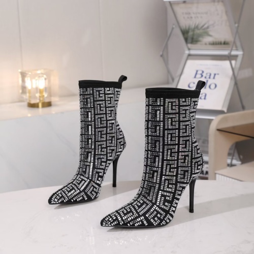 Replica Balmain Boots For Women #1257762, $112.00 USD, [ITEM#1257762], Replica Balmain Boots outlet from China