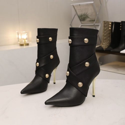 Replica Balmain Boots For Women #1257765, $112.00 USD, [ITEM#1257765], Replica Balmain Boots outlet from China