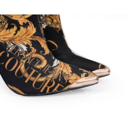 Replica Versace Boots For Women #1257777 $96.00 USD for Wholesale