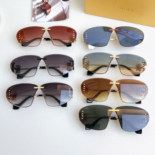 Replica LOEWE AAA Quality Sunglasses #1258136 $64.00 USD for Wholesale