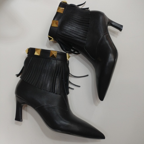 Replica Valentino Boots For Women #1258149 $118.00 USD for Wholesale