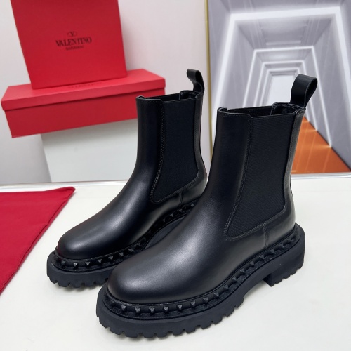 Replica Valentino Boots For Women #1258194, $105.00 USD, [ITEM#1258194], Replica Valentino Boots outlet from China