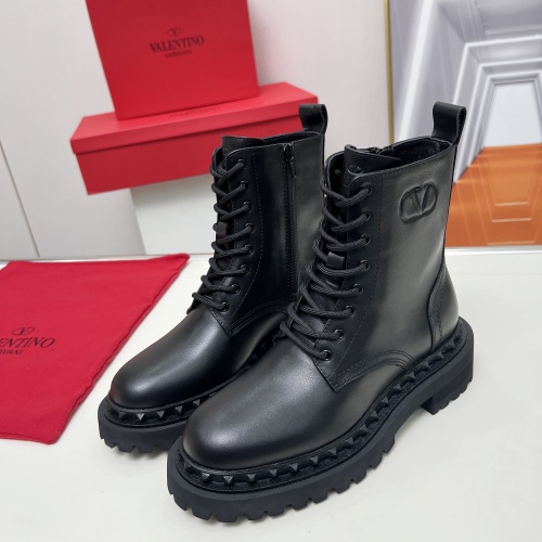 Replica Valentino Boots For Women #1258201, $112.00 USD, [ITEM#1258201], Replica Valentino Boots outlet from China