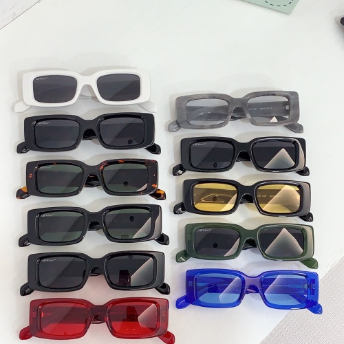 Replica Off-White AAA Quality Sunglasses #1258215 $64.00 USD for Wholesale