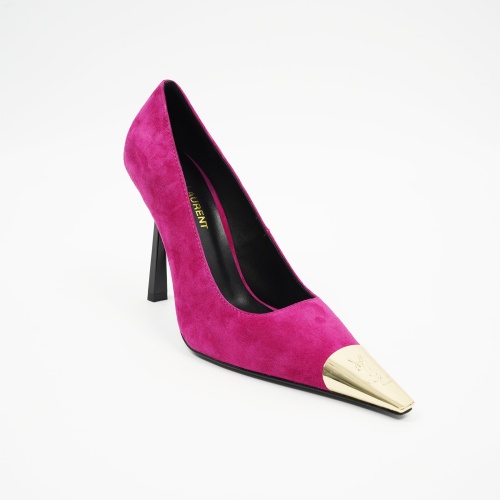 Replica Yves Saint Laurent YSL High-Heeled Shoes For Women #1258317, $102.00 USD, [ITEM#1258317], Replica Yves Saint Laurent YSL High-Heeled Shoes outlet from China