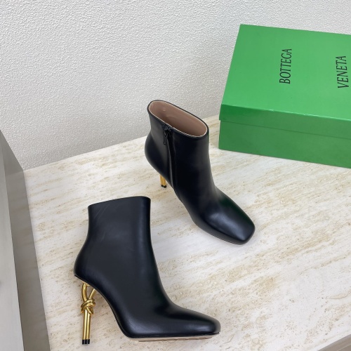 Replica Bottega Veneta BV Boots For Women #1258355 $155.00 USD for Wholesale