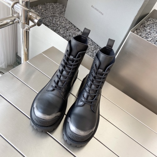 Replica Balenciaga Boots For Women #1258369 $125.00 USD for Wholesale