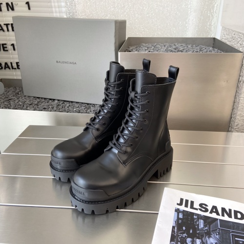 Replica Balenciaga Boots For Women #1258371, $125.00 USD, [ITEM#1258371], Replica Balenciaga Boots outlet from China