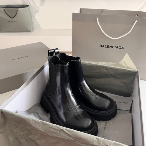 Replica Balenciaga Boots For Women #1258377 $132.00 USD for Wholesale