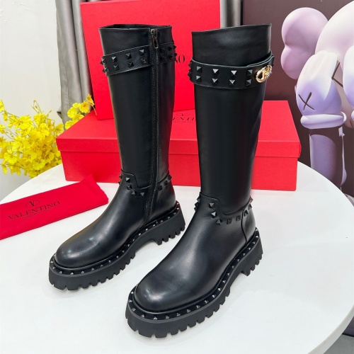 Replica Valentino Boots For Women #1258390, $155.00 USD, [ITEM#1258390], Replica Valentino Boots outlet from China