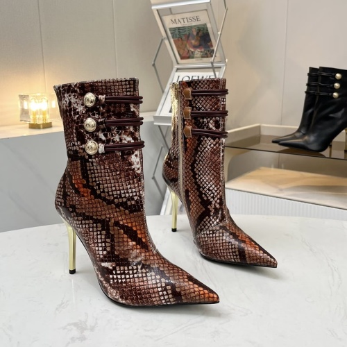 Replica Balmain Boots For Women #1258536, $108.00 USD, [ITEM#1258536], Replica Balmain Boots outlet from China