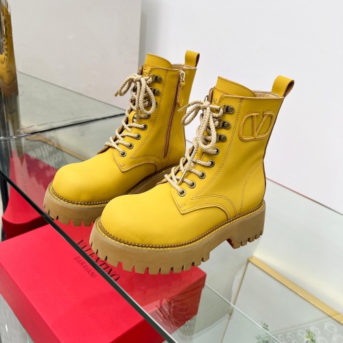 Replica Valentino Boots For Women #1258540, $112.00 USD, [ITEM#1258540], Replica Valentino Boots outlet from China