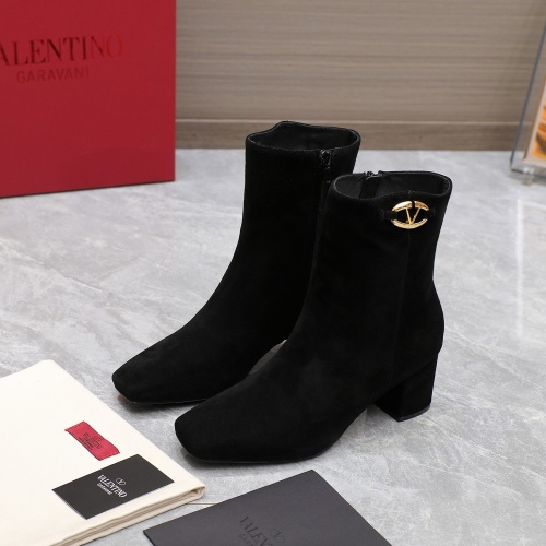 Replica Valentino Boots For Women #1258592, $130.00 USD, [ITEM#1258592], Replica Valentino Boots outlet from China