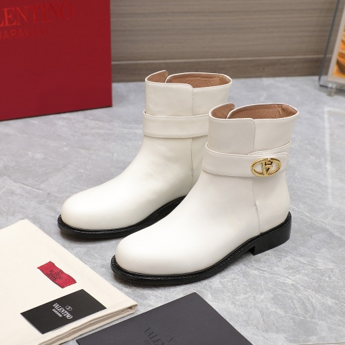 Replica Valentino Boots For Women #1258594, $130.00 USD, [ITEM#1258594], Replica Valentino Boots outlet from China