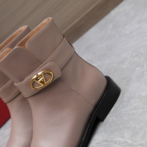 Replica Valentino Boots For Women #1258595 $130.00 USD for Wholesale