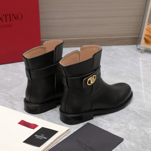 Replica Valentino Boots For Women #1258598 $130.00 USD for Wholesale