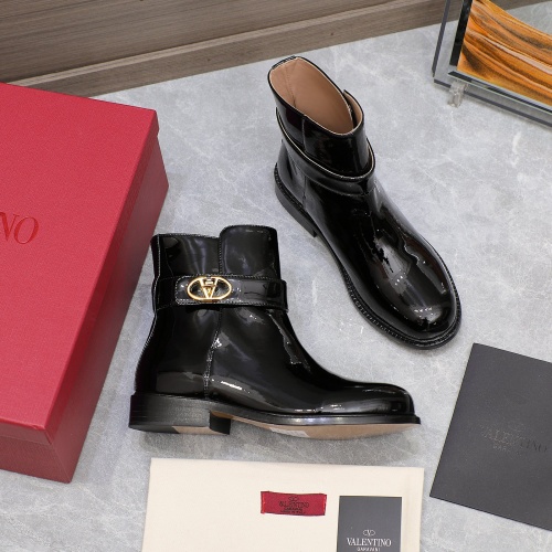 Replica Valentino Boots For Women #1258599 $130.00 USD for Wholesale