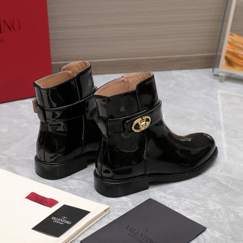 Replica Valentino Boots For Women #1258599 $130.00 USD for Wholesale