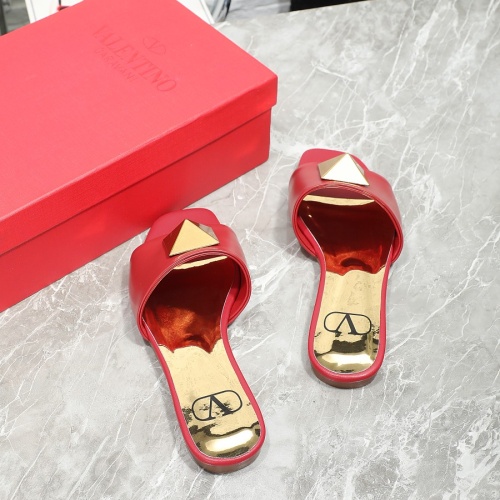 Replica Valentino Slippers For Women #1258715 $68.00 USD for Wholesale