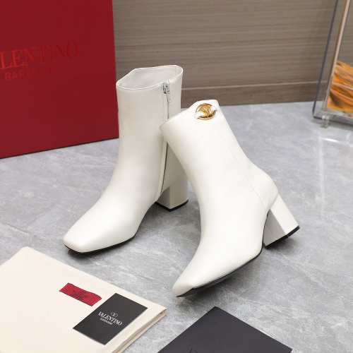 Replica Valentino Boots For Women #1258753 $130.00 USD for Wholesale