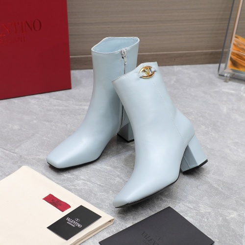 Replica Valentino Boots For Women #1258754 $130.00 USD for Wholesale