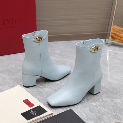 Replica Valentino Boots For Women #1258754 $130.00 USD for Wholesale