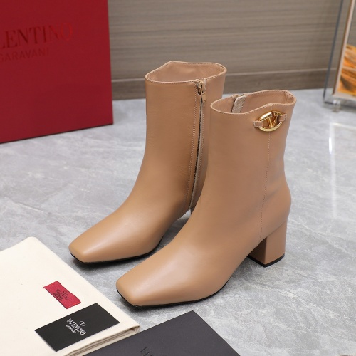 Replica Valentino Boots For Women #1258756, $130.00 USD, [ITEM#1258756], Replica Valentino Boots outlet from China