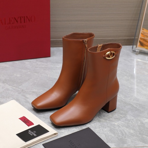 Replica Valentino Boots For Women #1258763, $130.00 USD, [ITEM#1258763], Replica Valentino Boots outlet from China