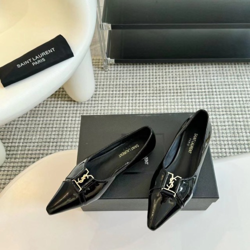 Replica Yves Saint Laurent YSL Flat Shoes For Women #1258913, $108.00 USD, [ITEM#1258913], Replica Yves Saint Laurent YSL Flat Shoes outlet from China