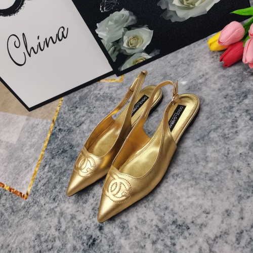 Replica Dolce &amp; Gabbana D&amp;G Sandal For Women #1258960, $128.00 USD, [ITEM#1258960], Replica Dolce &amp; Gabbana D&amp;G Sandal outlet from China