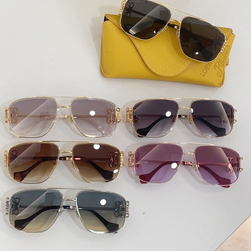 Replica LOEWE AAA Quality Sunglasses #1259044 $60.00 USD for Wholesale