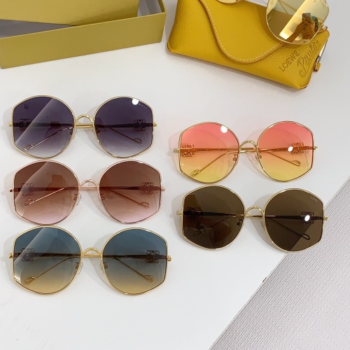 Replica LOEWE AAA Quality Sunglasses #1259046 $60.00 USD for Wholesale